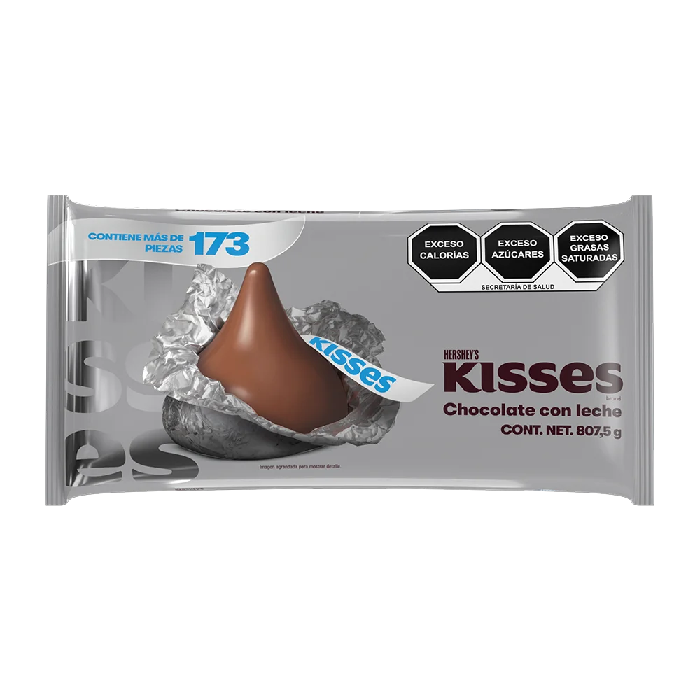 KISSES POUCH MILK 5/807.5 GRS