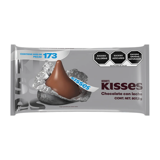 KISSES POUCH MILK 5/807.5 GRS