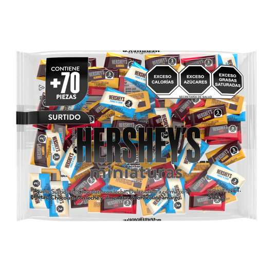 HERSHEYS BARRA MINIAT STDA 8/503 GRS