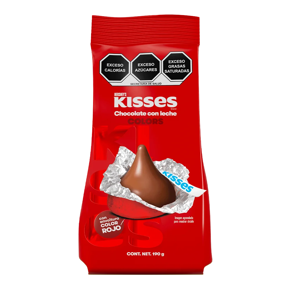 KISSES COLORS ROJO 6/190 GRS