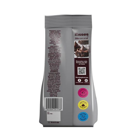 HERSHEYS KISS LECHE  6/190 GRS