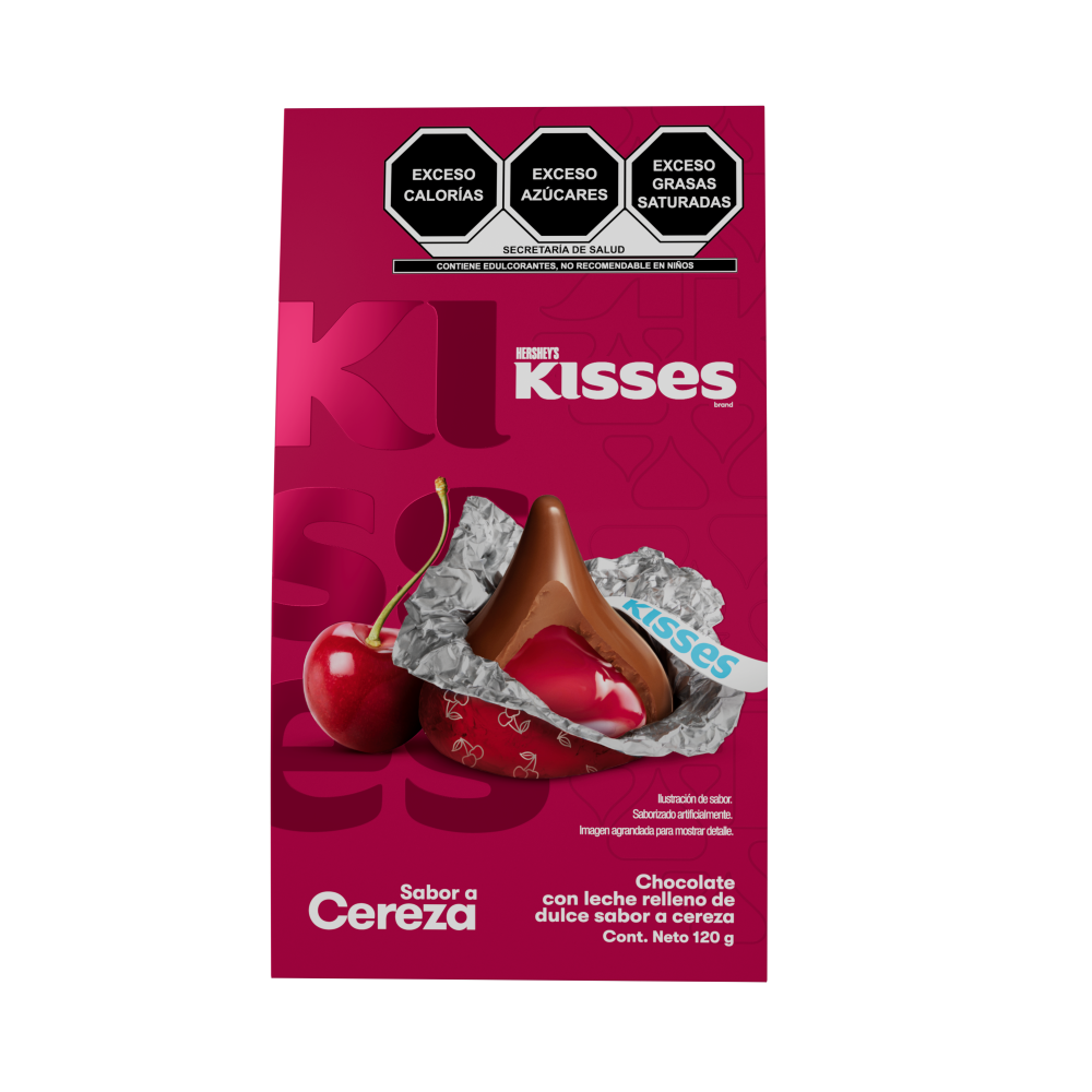 KISSES SE CEREZA 6/120 GRS