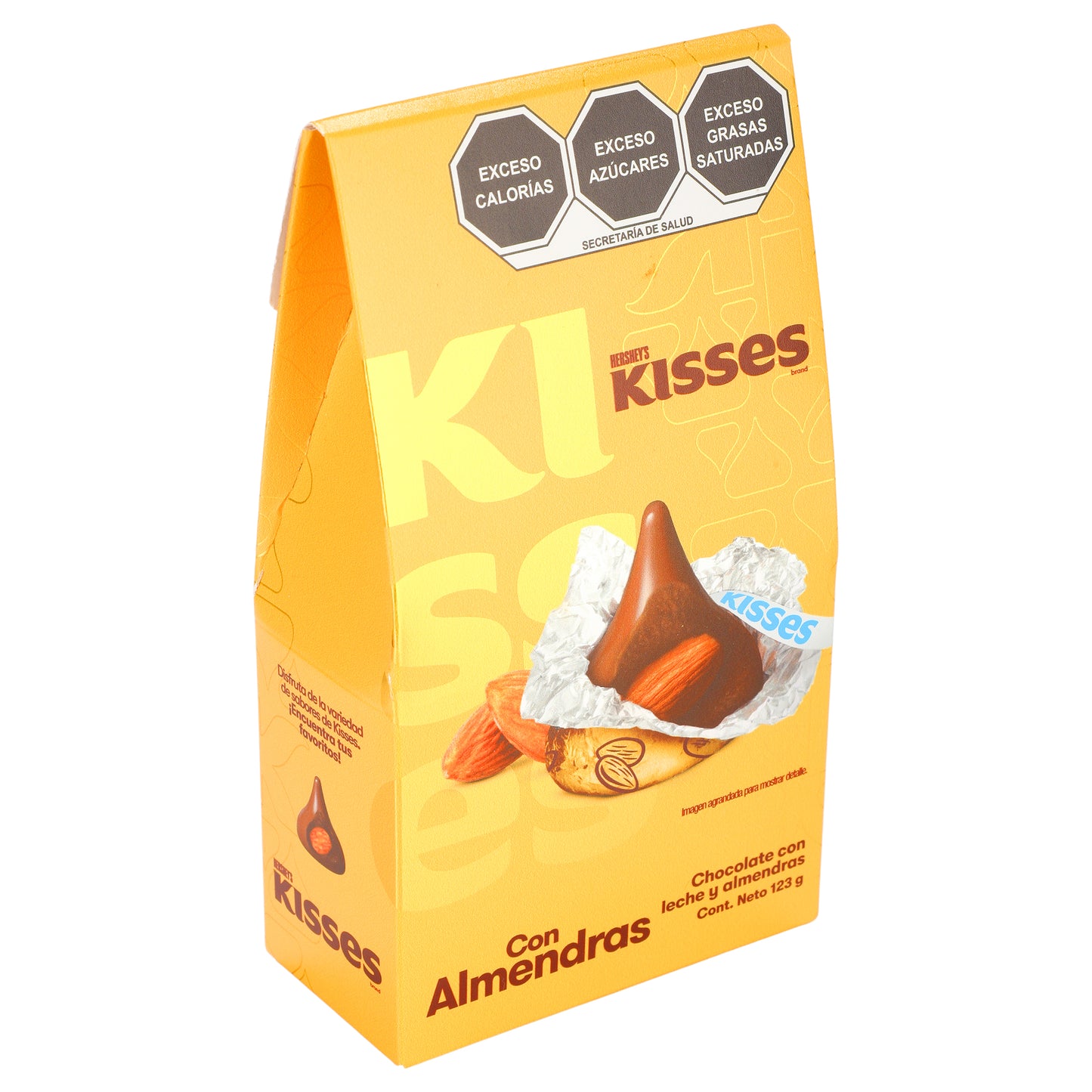 KISSES CJA REGALO ALMENDRA 6/123 GRS