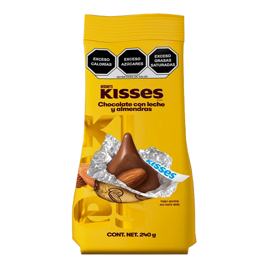 KISSES ALMENDRA 12/240 GRS