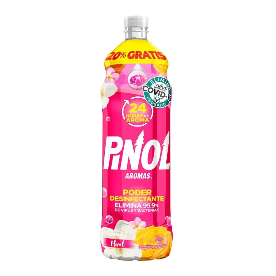 PINOL AROMAS 12/500 ML FLORAL