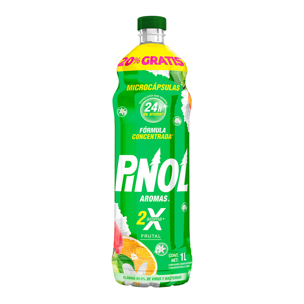 PINOL AROMAS FRUTAL 12/1/828+ 172 ML
