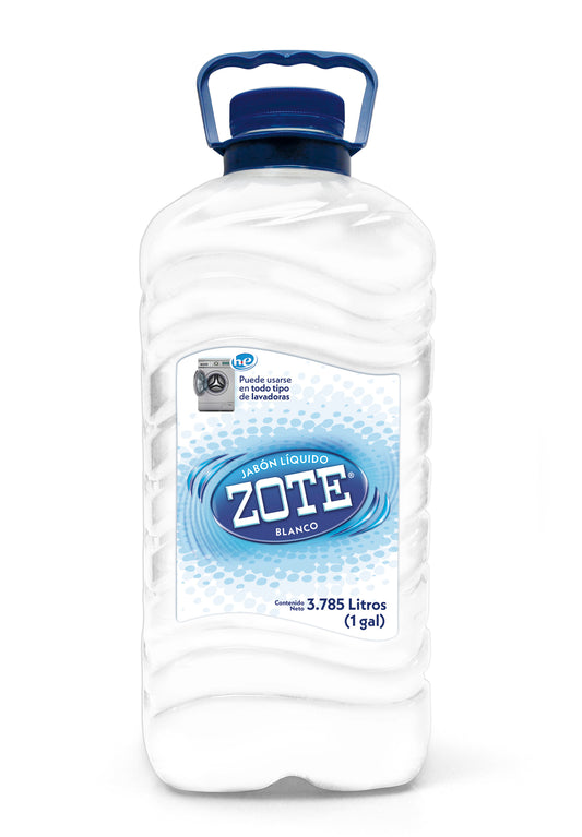 JABON ZOTE LIQUIDO BLANCO 4/3.785 LT