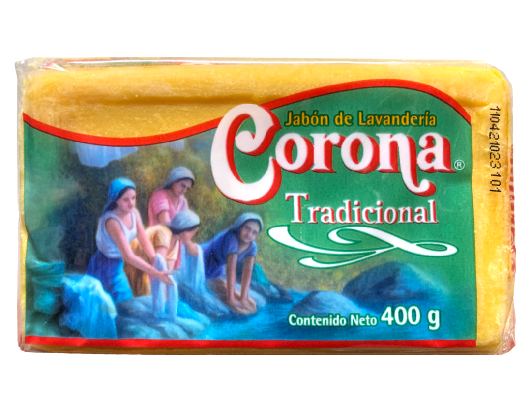 JABON CORONA LAVAN. 25/400 C/ENV AMARILL