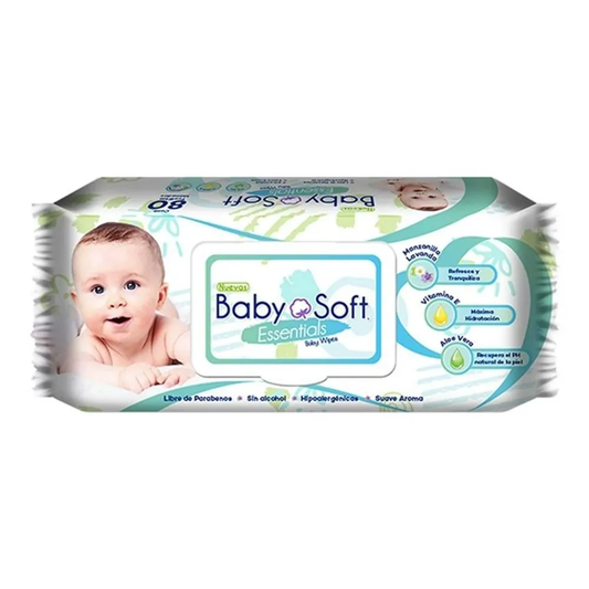 TOALLITA HUM.BABY SOFT E.18/80 PZAS