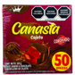 CORONA CANASTA CAJETA 24/50 PZAS