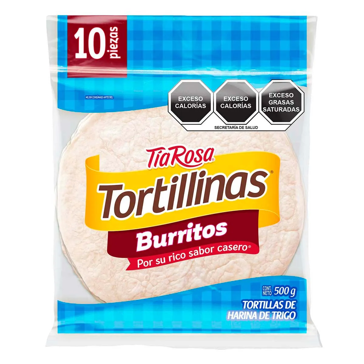 TORTILLINAS BURRERAS 10/580 GRS
