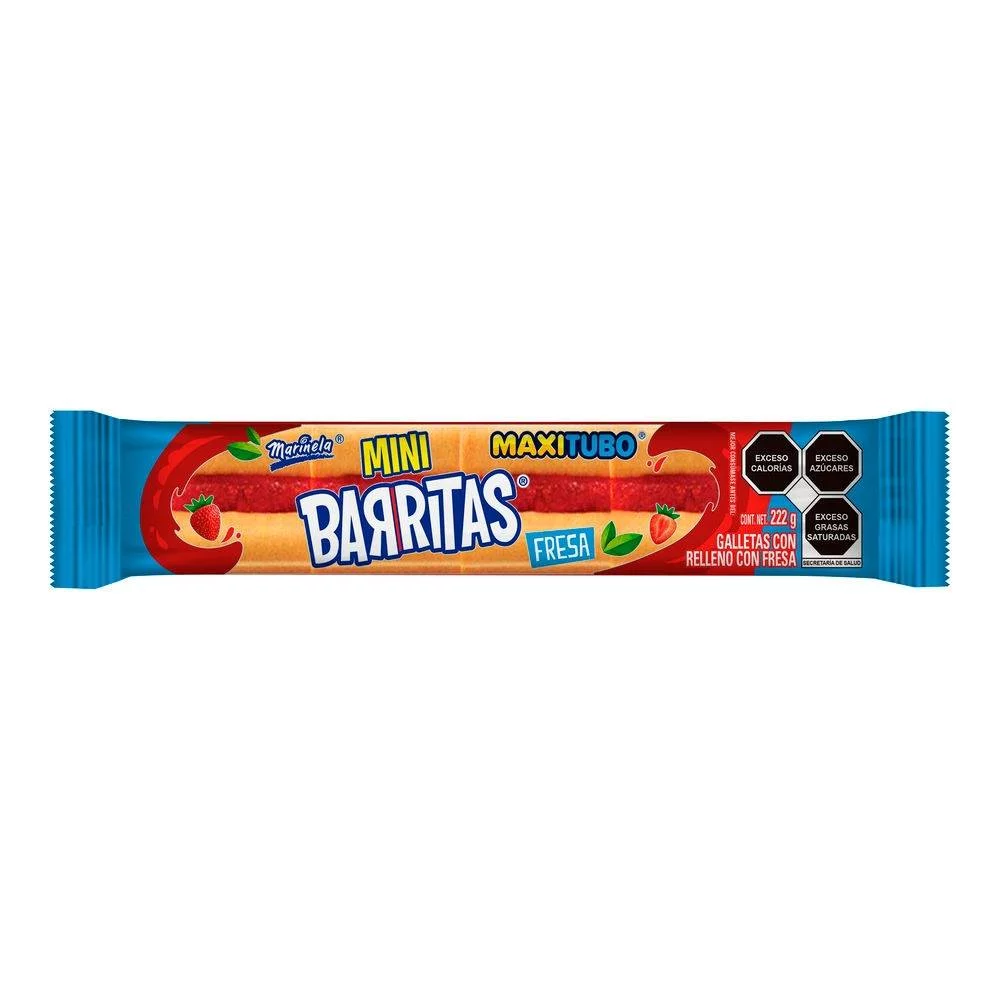 BARRITAS MINI FRESA 10/18/222 GRS