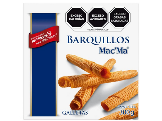 G. MAC MA BARQUILLO 12/300 GRS