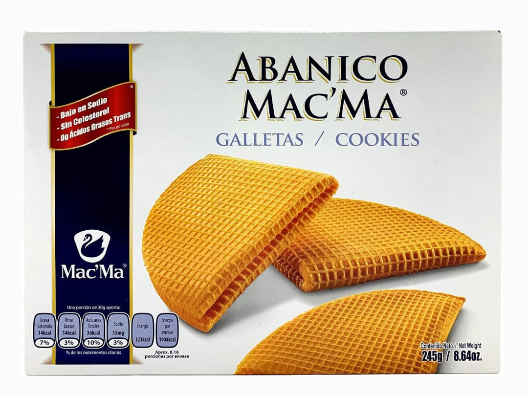 G. MAC MA ABANICO 12/245 GRS.