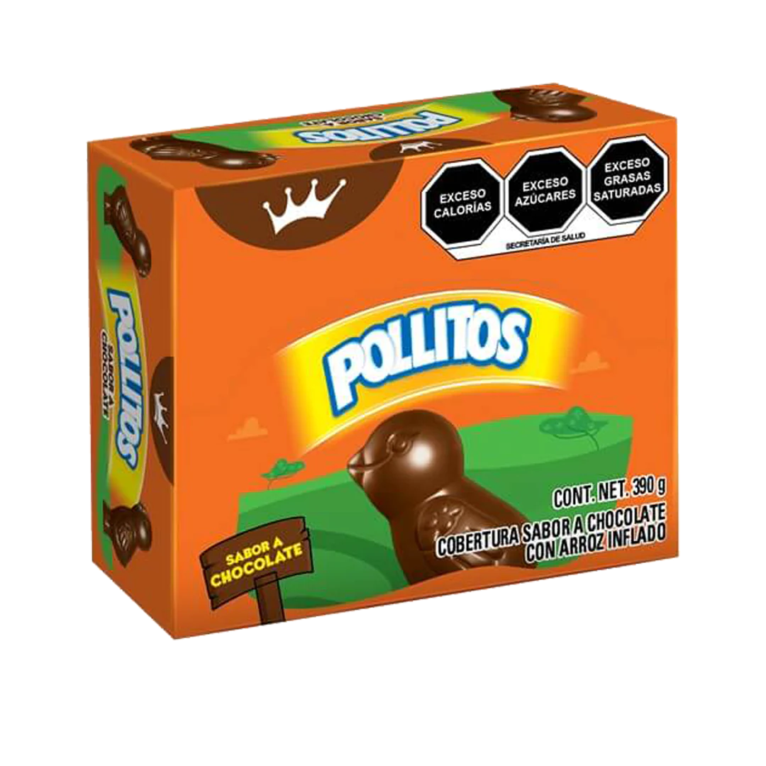 CORONA POLLITOS D/CHOC 20/60/390 GRS