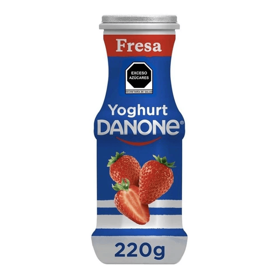 DANONE 28/220 GRS FRESA