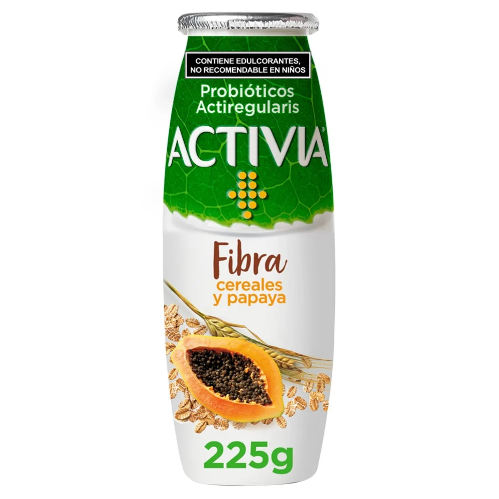ACTIVIA PAPAYA CEREALES 8/225GRS