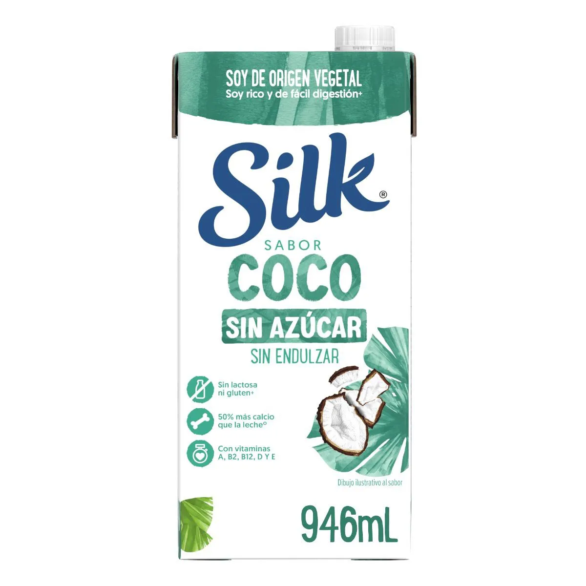 SILK COCO S/AZUCAR 946ML