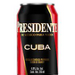 PRESIDENTE CUBA 12/355ML