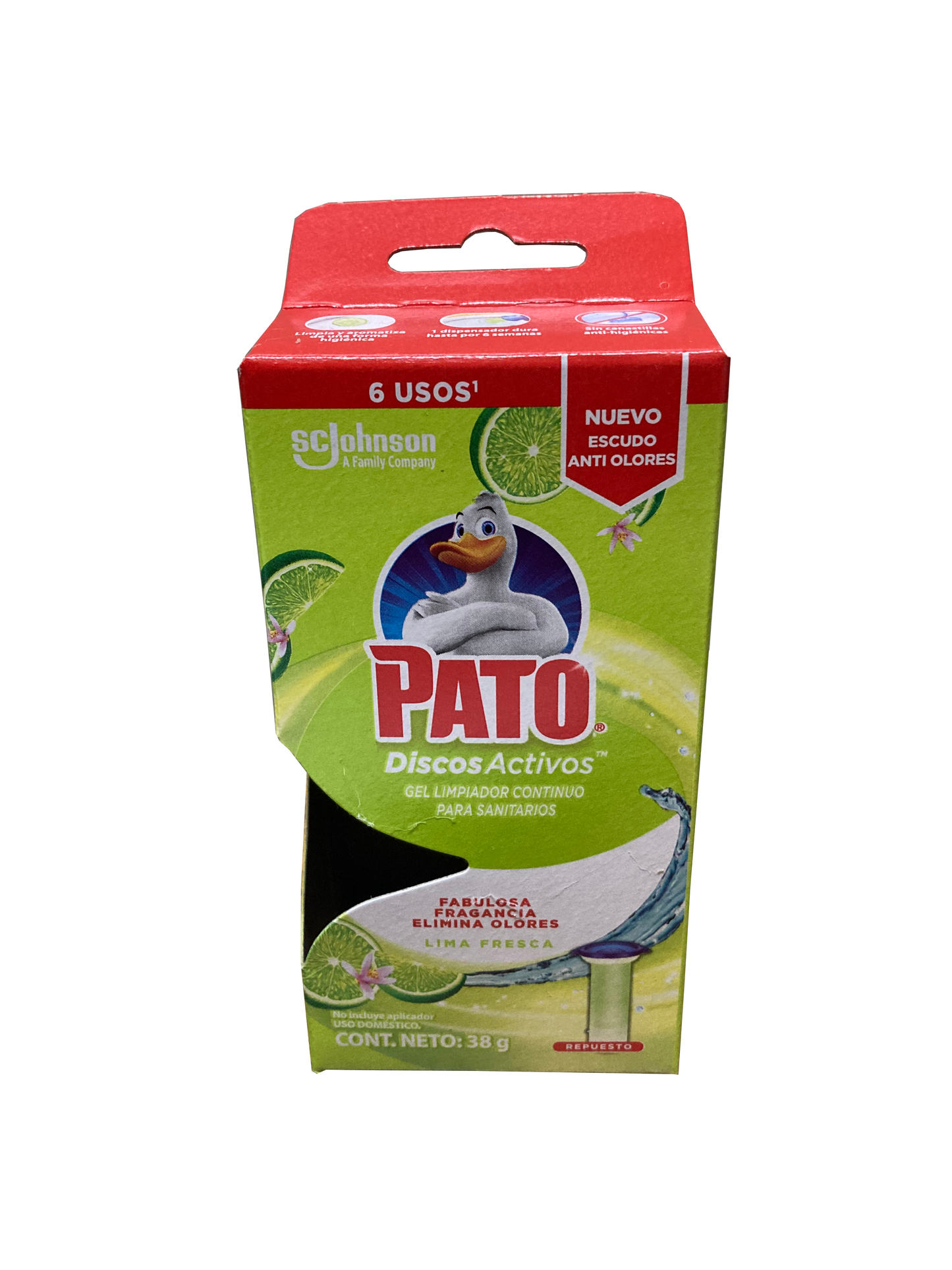 PATO DISCOS 12/36ML APA ACT CITRUS