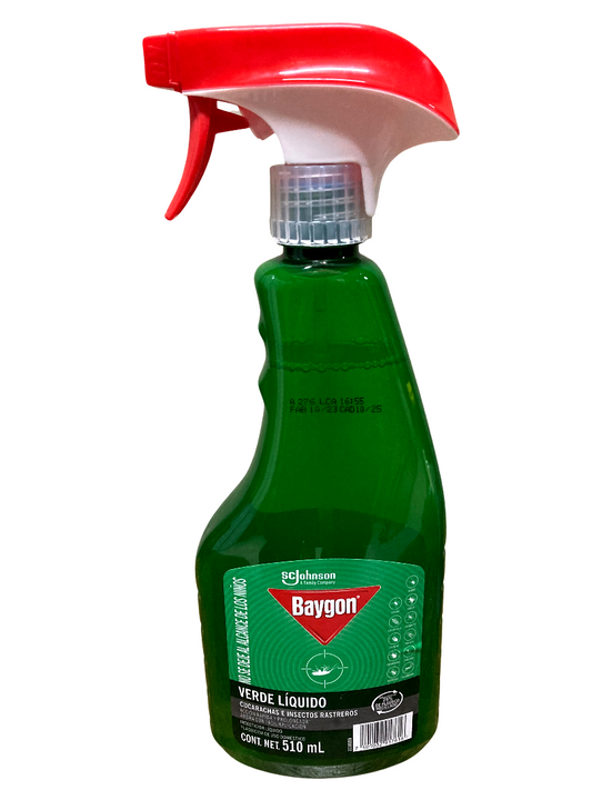 BAYGON 12/510 ML VERDE LIQUIDO