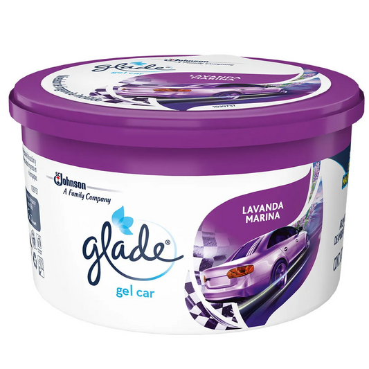 GLADE GEL AUTO 30/70GR LAVANDA