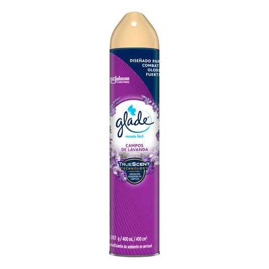 GLADE AERO 12 400ML CAMPOS LAVANDA