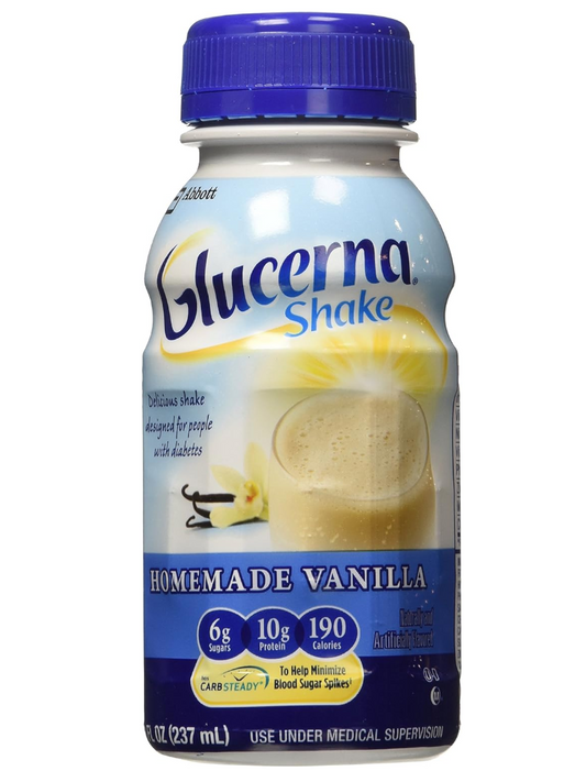 GLUCERNA BOTTLE 24/237 ML VAINILLA