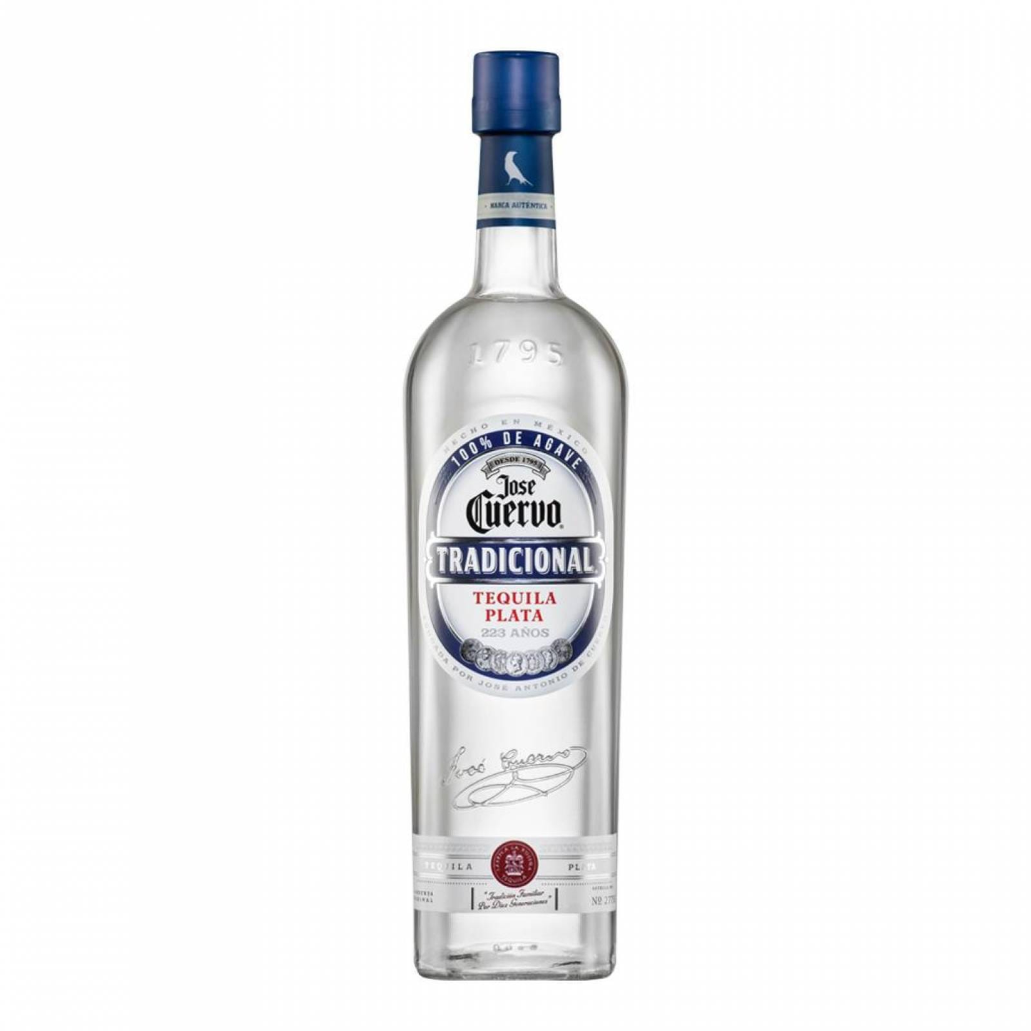 TEQ.CUERVO TRADICIONAL PLATA 12/695 ML