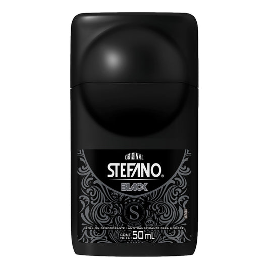 Desodorante Stefano Black en Roll On, 50 ml