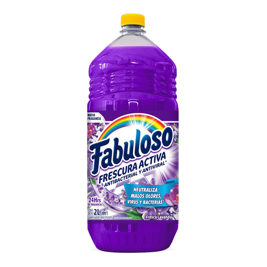 Limpiador Líquido Fabuloso Antibacterial Lavanda 2 l