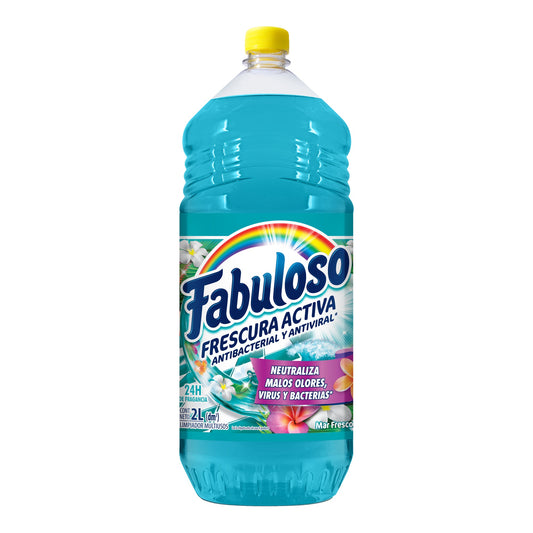 Limpiador Líquido Multiusos Fabuloso Mar Fresco de 2 lt