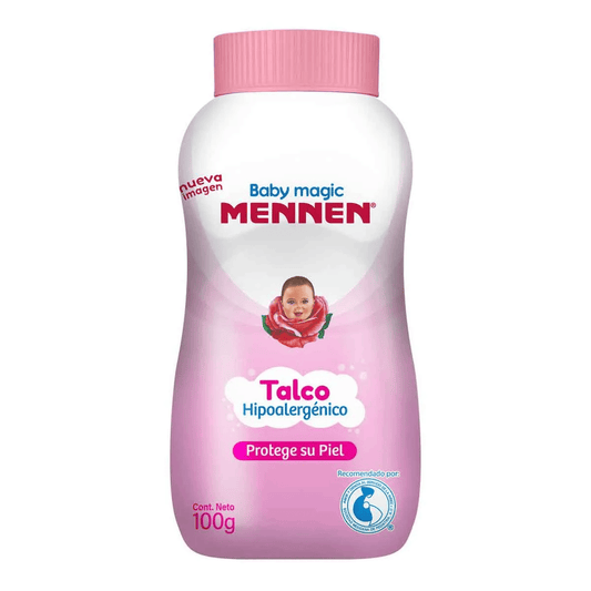 Talco para Bebés Mennen Baby Magic Rosa 100 g