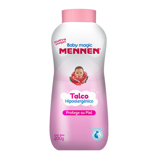 Talco para Bebés Mennen Baby Magic Rosa 200 g