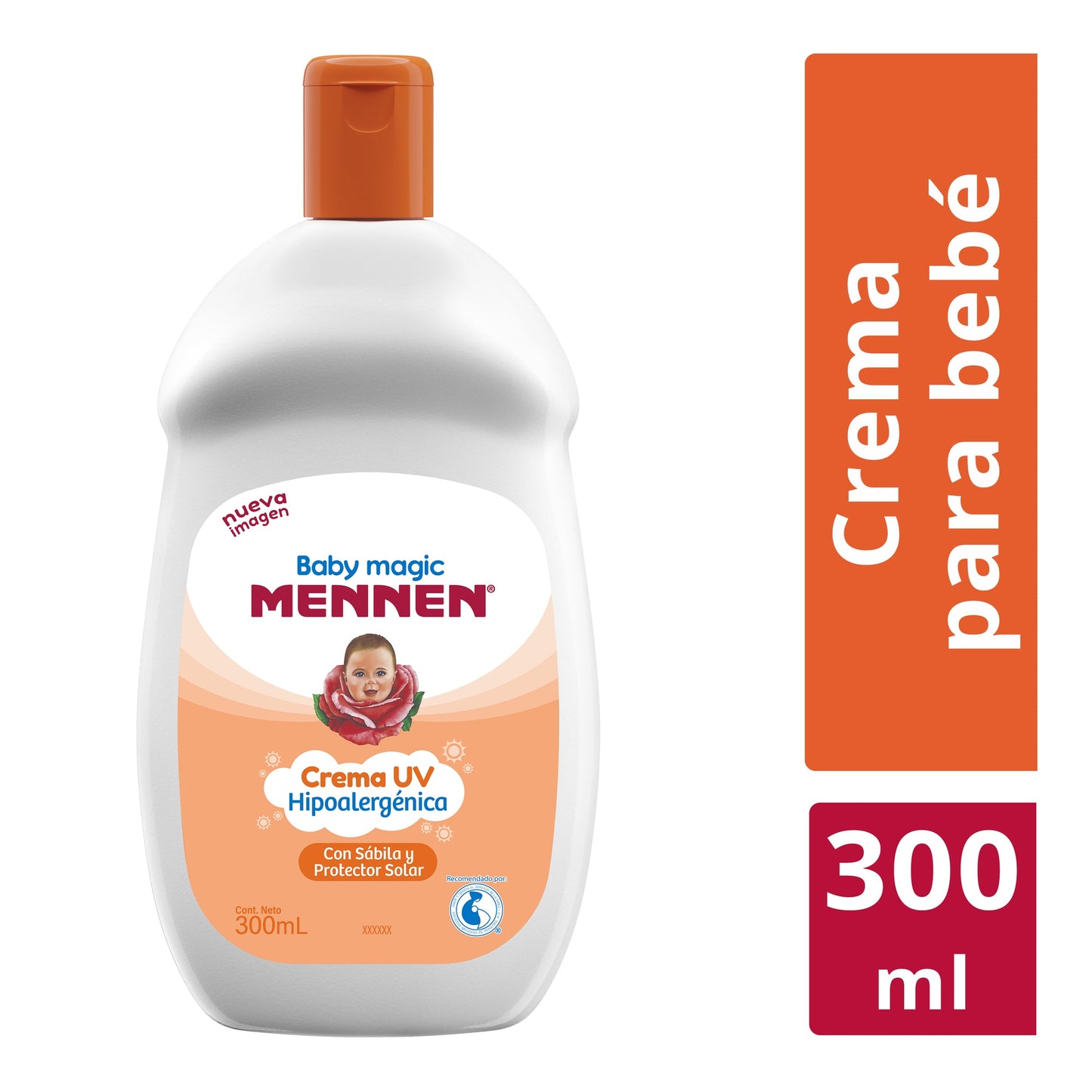 Crema para Bebés Mennen Baby Magic con UV de 300 ml