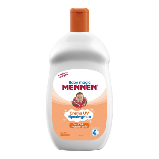 Crema para Bebés Mennen Baby Magic con UV de 300 ml