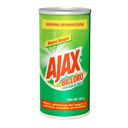 Limpiador en Polvo Ajax Bicloro de 388 g