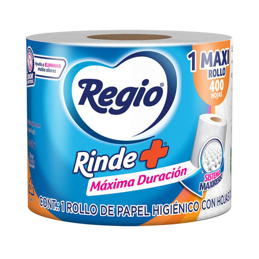 Papel Higiénico Regio Rinde + 1 Maxi Rollo