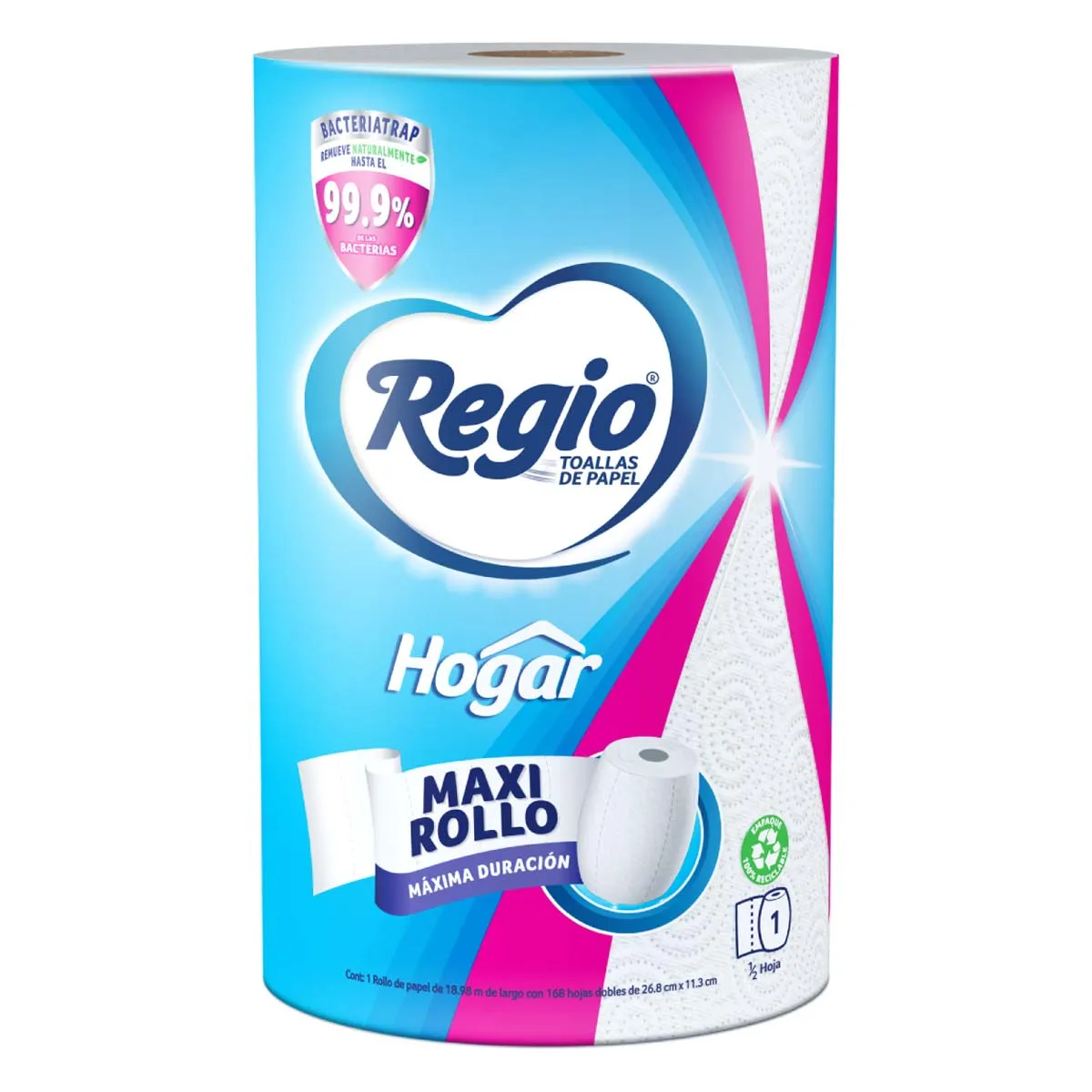 Toallas de Papel  Regio Hogar 1 rollo