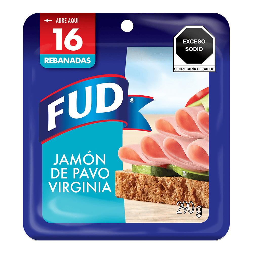 JAMON VIRGINIA FUD PAVO 290GRS