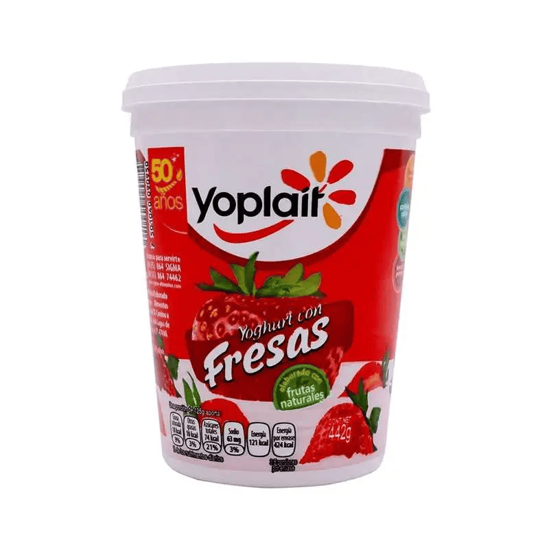 YOGURT YOPLAIT 12/442 g FRESA
