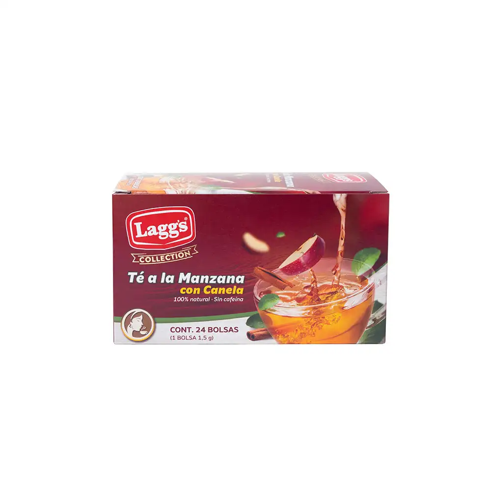 TE LAGGS MANZANA CANELA 18/24 SOBRES