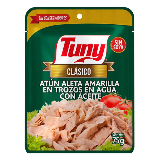 ATUN TUNY POUCH ACEITE 24/75 GR