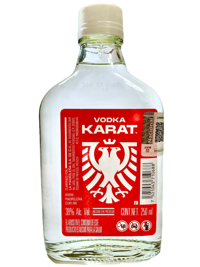 VODKA KARAT 24/250ML