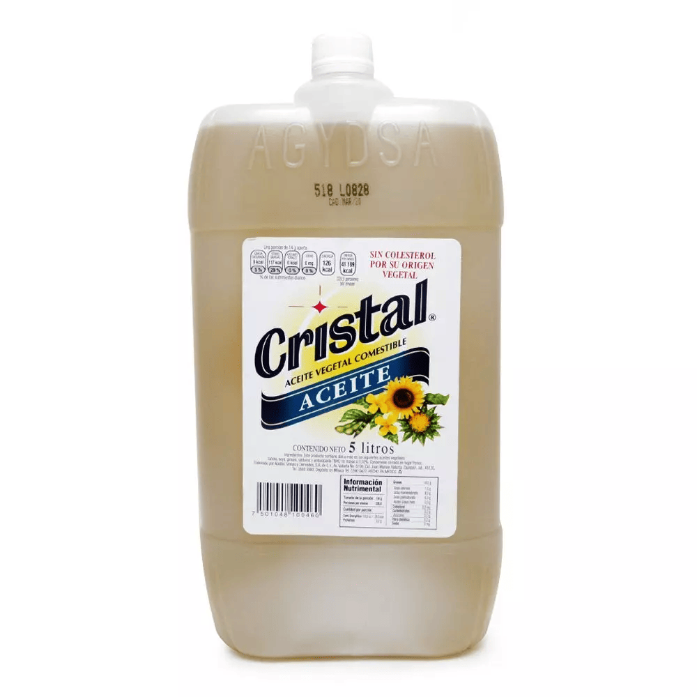 ACEITE CRISTAL 2/5 LT VEGETAL