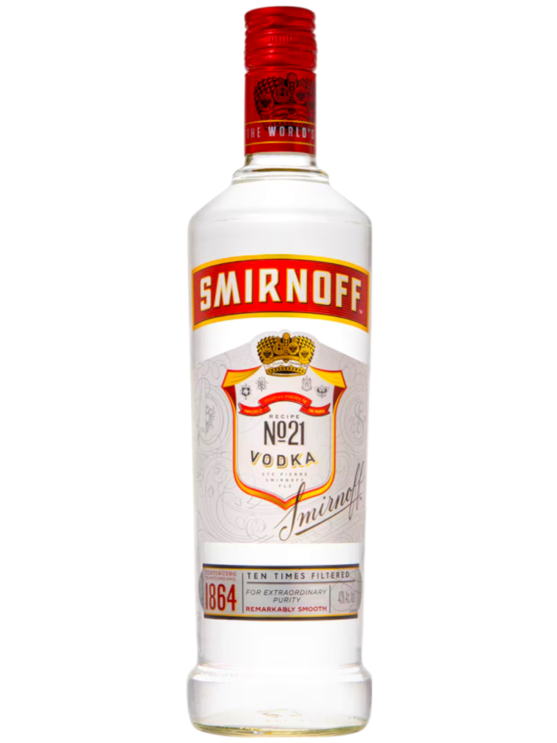 VODKA SMIRNOFF 12/1LT