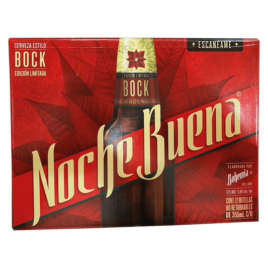 CERVEZA NOCHE BUENA 1/12/355 ML