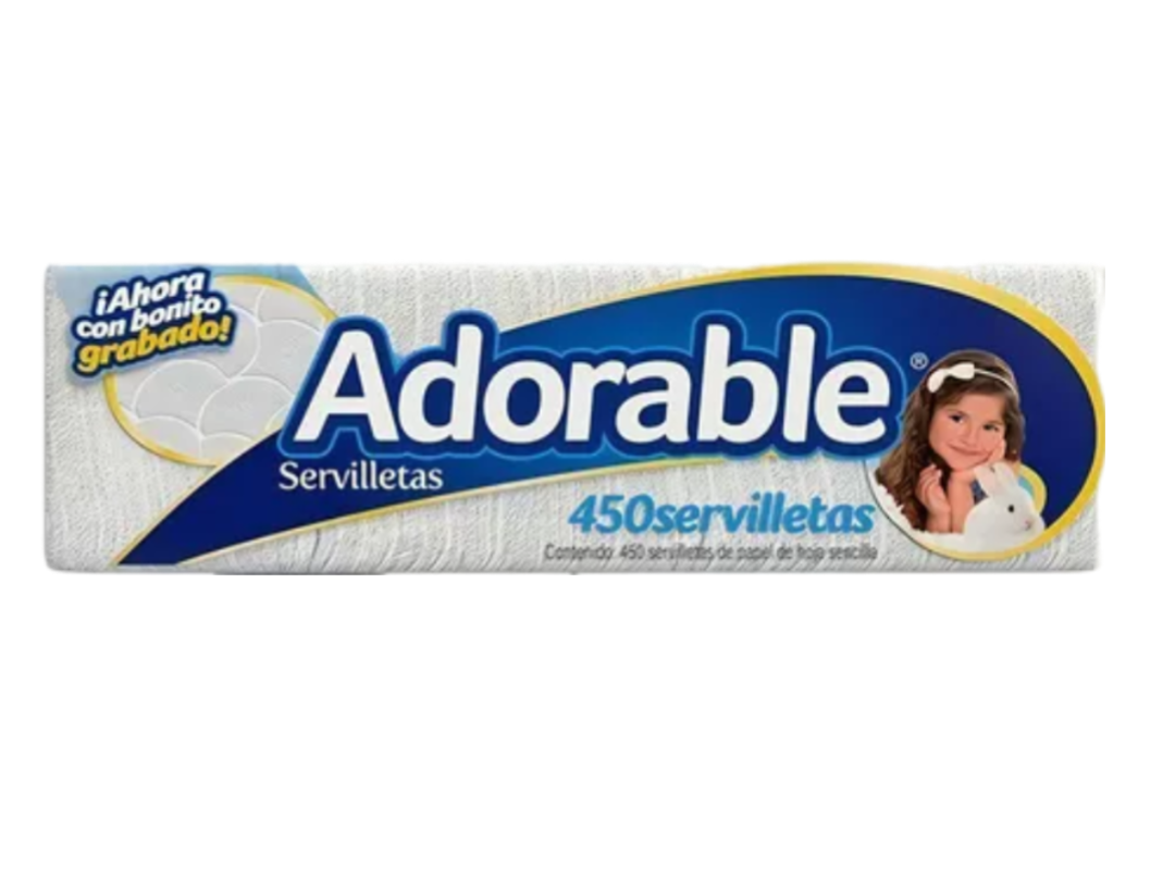 SERVILLETA ADORABLE 12/450