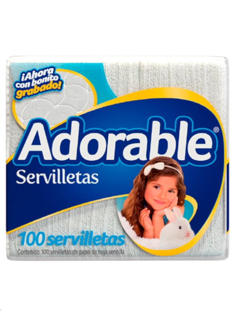SERVILLETA ADORABLE 24/100