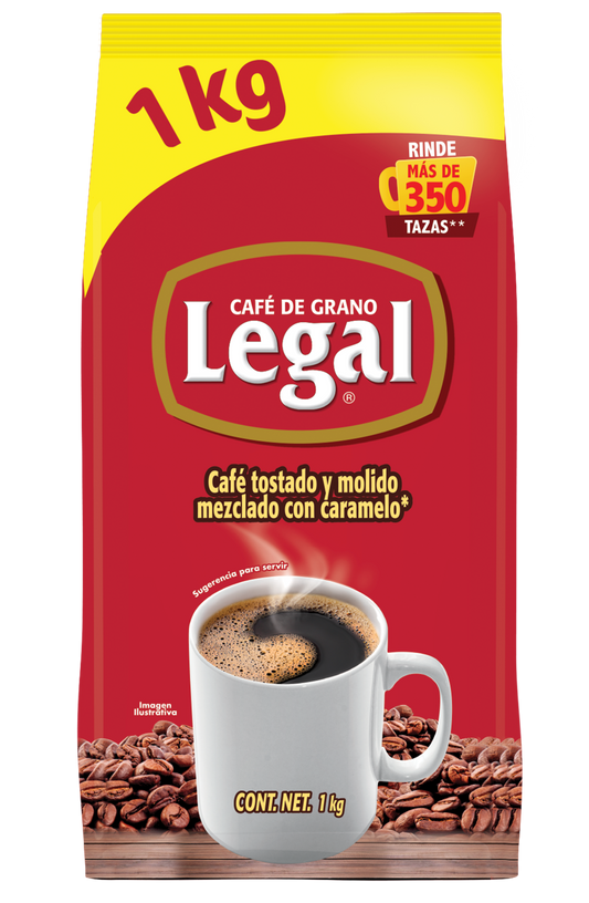 CAFE LEGAL 6/1 KG TRAD BOLSA